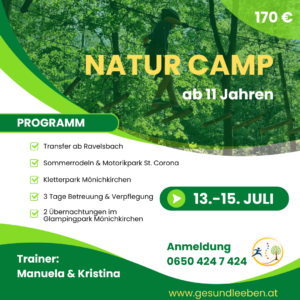 Natur Camp - ab 11 Jahren
